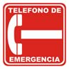 GS-212 SEÑALAMIENTO DE TELEFONO DE EMERGENCIA
